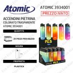 ATOMIC ACC.PIETRINA 3934001 TRASPARENTE COLORATO