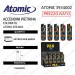 ATOMIC ACC.PIETRINA 3934002 NERO COLORATO