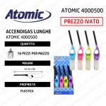 ATOMIC ACCENDIGAS LUNGO 4000500 BBQ LIGHTER FANCY ASS